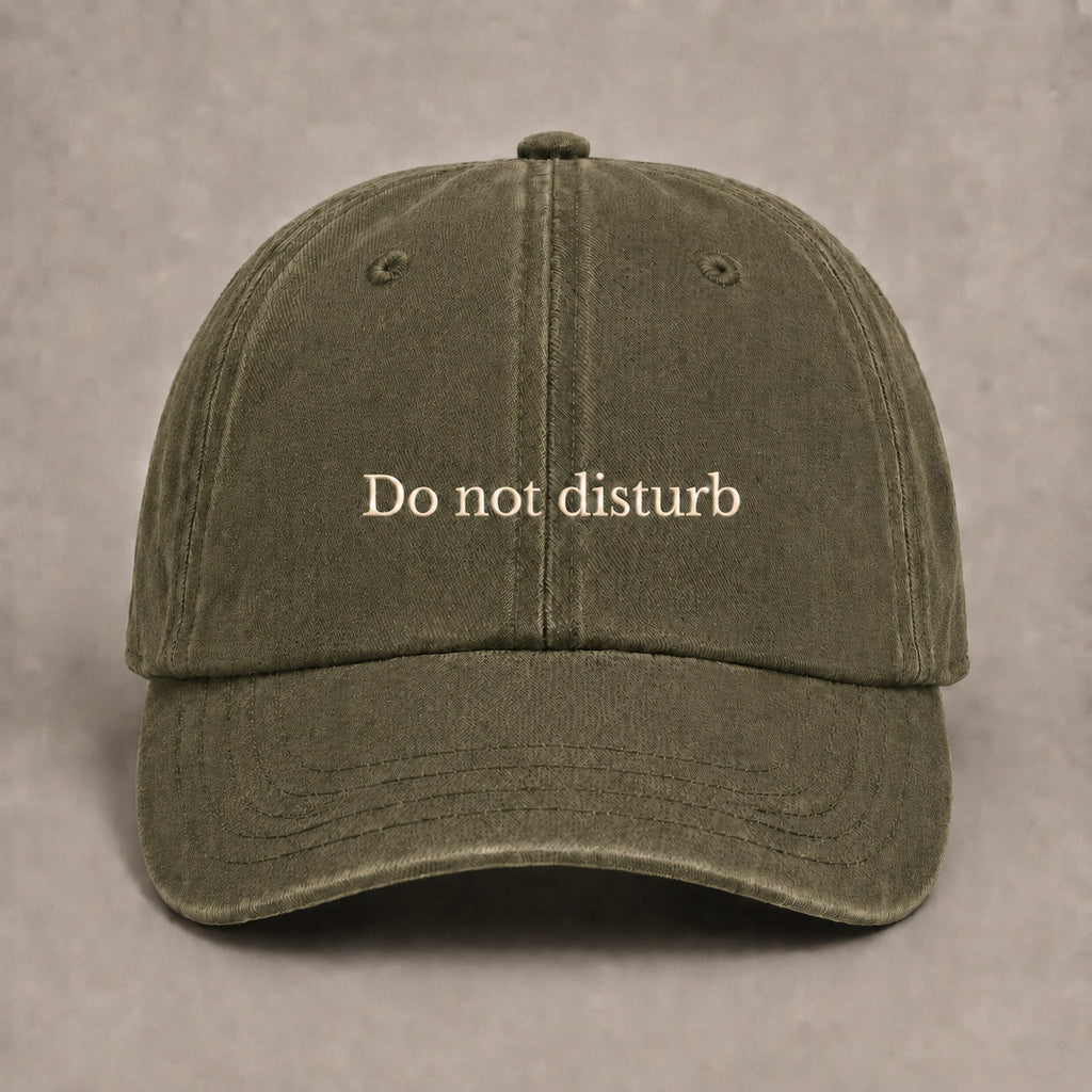 DO NOT DISTURB HAT