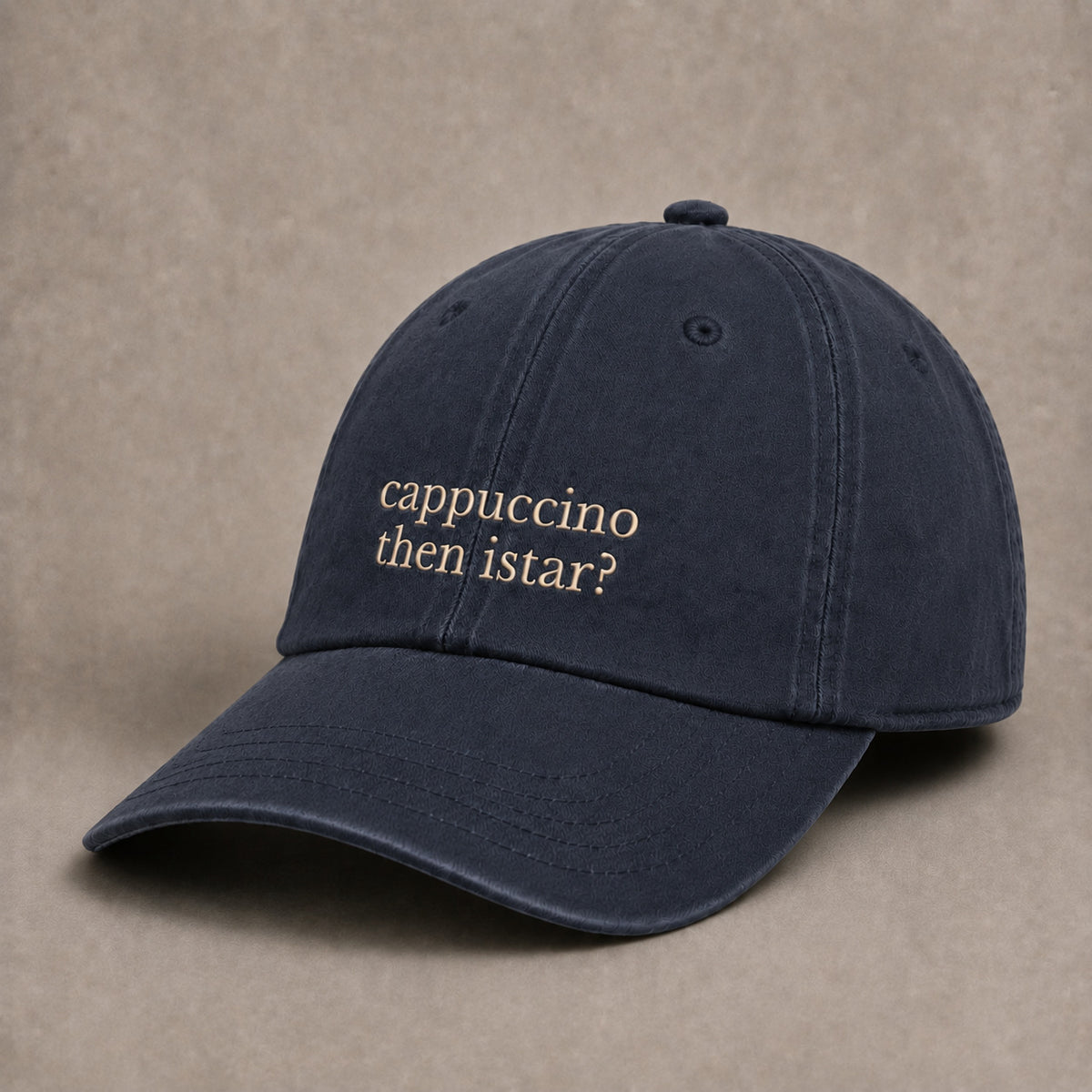 CAPPUCCINO THEN ISTAR? HAT
